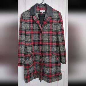 Vintage Wool Pendleton Plaid Jacket